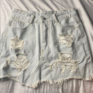 Shein Jean skirt